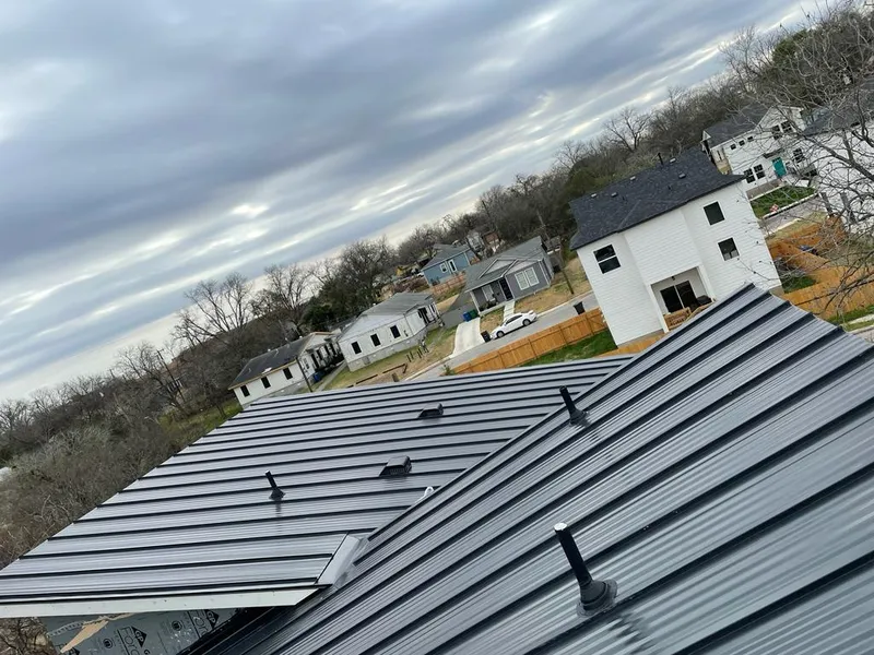 Standing seam metal roof panels with vents for Skylight Repair in Kingman